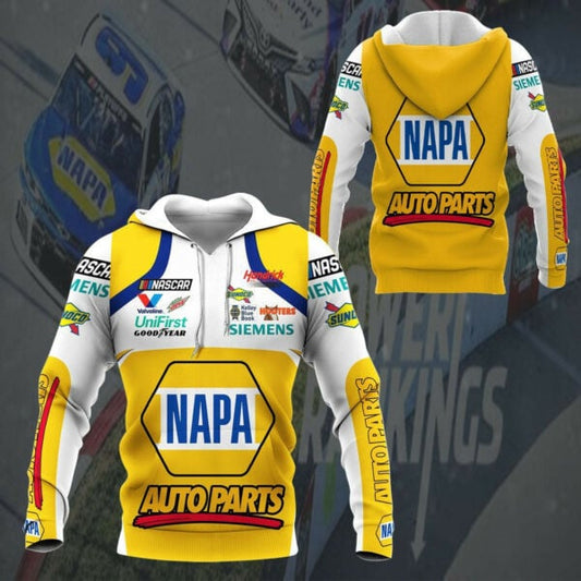 Napa Nascar Racing Shirt Fan Gift 641, Stylist Unisex 3d Hoodie Zip Hoodie 2797 Moonbestprint