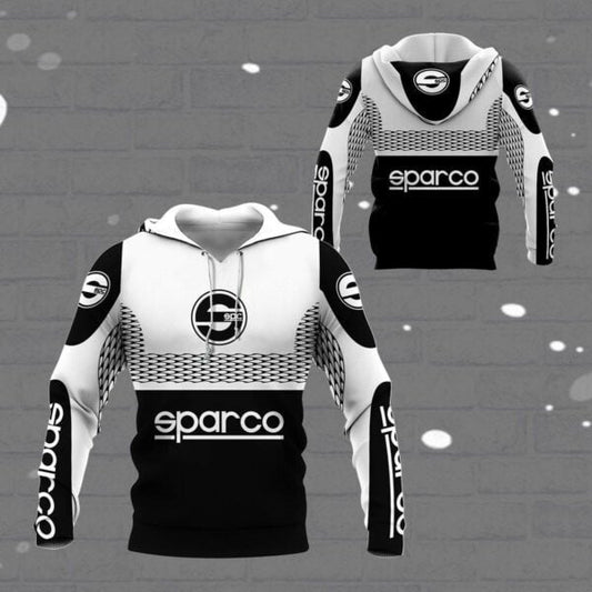 Sparco Shirt Fan Gift 383, Stylist Unisex 3d Hoodie Zip Hoodie 1986 Moonbestprint