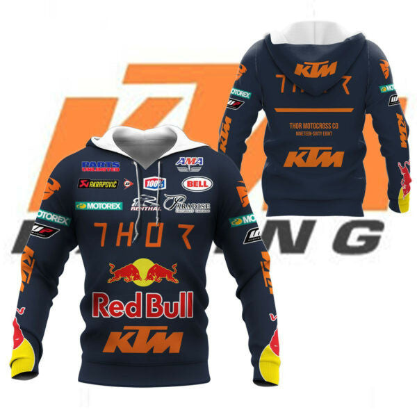 Red Bull Ktm Factory Racing F1 8k113 Fan Gift 3d Zip Hoodie Hoodie Ii0 1807 Moonbestprint