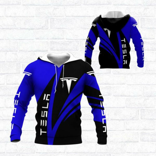 Tesla Motors Shirt Fan Gift 720, Stylist Unisex 3d Hoodie Zip Hoodie 2910 Moonbestprint