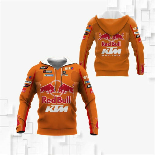 Ktm Racing Shirt Fan Gift 810, Stylist Unisex 3d Hoodie Zip Hoodie 268 Moonbestprint