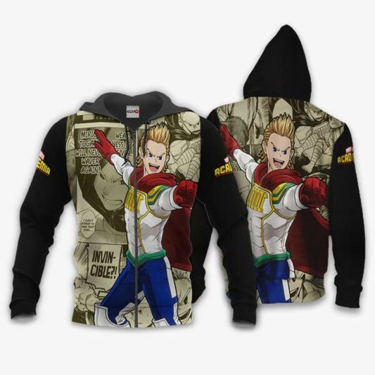 Mirio Toogata Anime My Hero Academia Manga 1k981 Fan Gift Stylist Unisex Cartoon Graphic Outfits Aop 3d Hoodie Zip Hoodie 2077 Moonbestprint