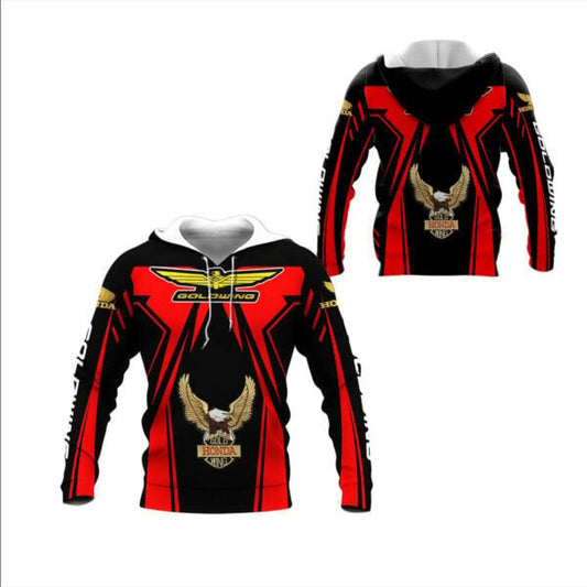Honda Gold Wing Shirt Fan Gift 246, Stylist Unisex 3d Hoodie Zip Hoodie 1458 Moonbestprint