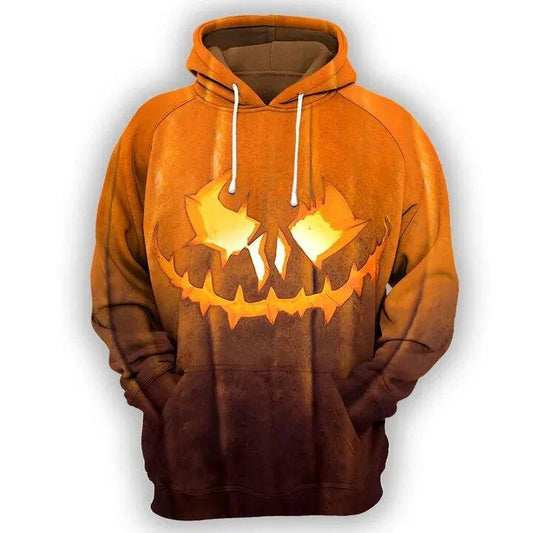 Pumpkin Shirt Carving Pumpkin Orange 3d Hoodie Zip Hoodie Moonbestprint