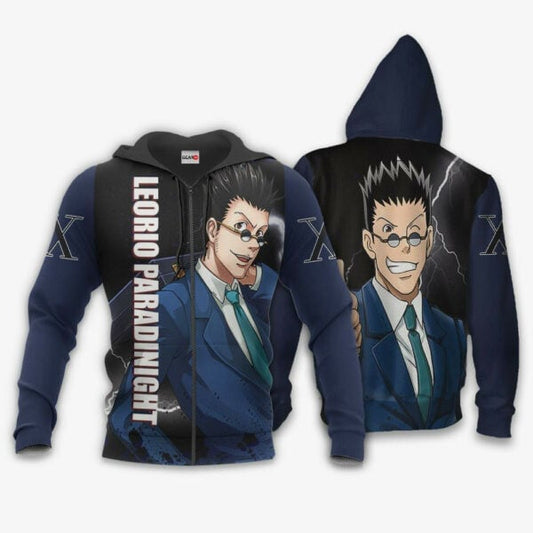 Leorio Paradinight Hunter X Hunter Anime 3k75 Fan Gift Stylist Unisex Cartoon 3d Hoodie Zip Hoodie 1511 Moonbestprint