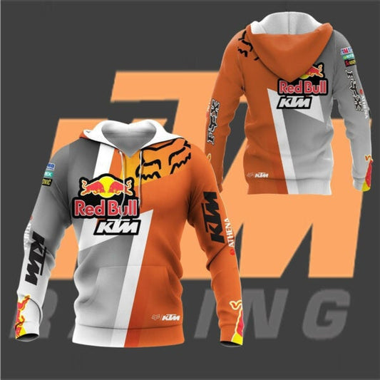 Ktm Racing Shirt Fan Gift 618, Stylist Unisex 3d Hoodie Zip Hoodie 761 Moonbestprint
