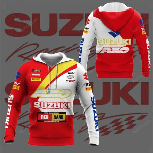 Suzuki Racing Shirt Fan Gift 504, Stylist Unisex 3d Hoodie Zip Hoodie 2071 Moonbestprint