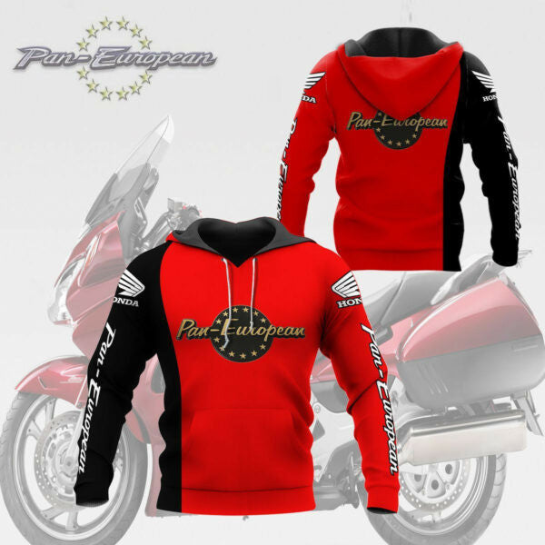 Honda Pan European Shirt Fan Gift 203, Stylist Unisex 3d Hoodie Zip Hoodie 926 Moonbestprint