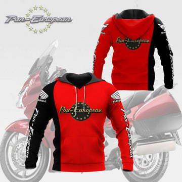 Honda Pan European Shirt Fan Gift 203, Stylist Unisex 3d Hoodie Zip Hoodie 926 Moonbestprint