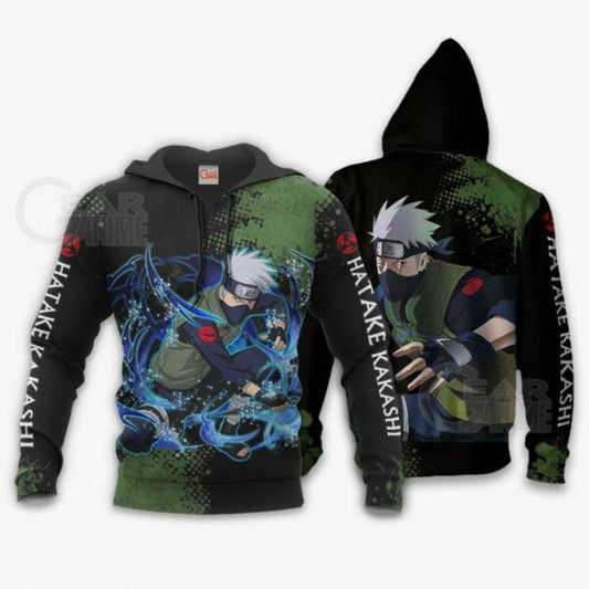 Hatake Kakashi Naruto Anime 2k971 Fan Gift Stylist Unisex Cartoon 3d Hoodie Zip Hoodie 439 Moonbestprint
