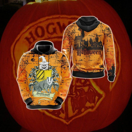Harry Potter Loyal Like A Hufflepuff Halloween 3d Hoodie Zip Hoodie Moonbestprint