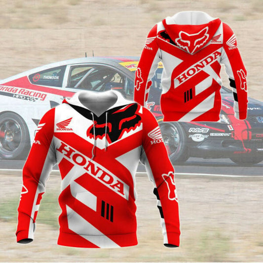 Honda Racing Shirt Fan Gift 650, Stylist Unisex 3d Hoodie Zip Hoodie 1059 Moonbestprint