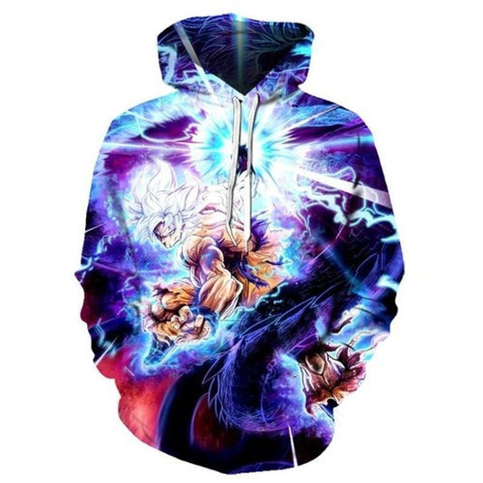 Son Goku Dragon Ball Super Saiyan Over Print 3d Hoodie Zip Hoodie 42 Moonbestprint