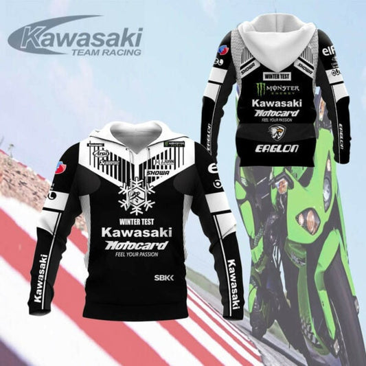Kawasaki Shirt Fan Gift 218, Stylist Unisex 3d Hoodie Zip Hoodie 1159 Moonbestprint