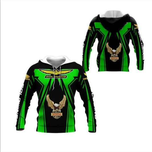 Honda Gold Wing Shirt Fan Gift 241, Stylist Unisex 3d Hoodie Zip Hoodie 1700 Moonbestprint