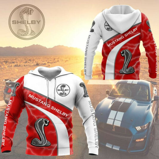 Ford Mustang Shelby Luxury Car 8k204 Fan Gift 3d Zip Hoodie Hoodie Ii0 1581 Moonbestprint