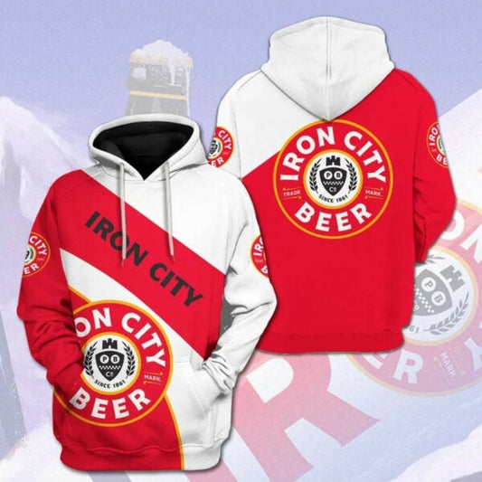Iron City Beer 3d All Over Print Hoodie 372 833 Moonbestprint