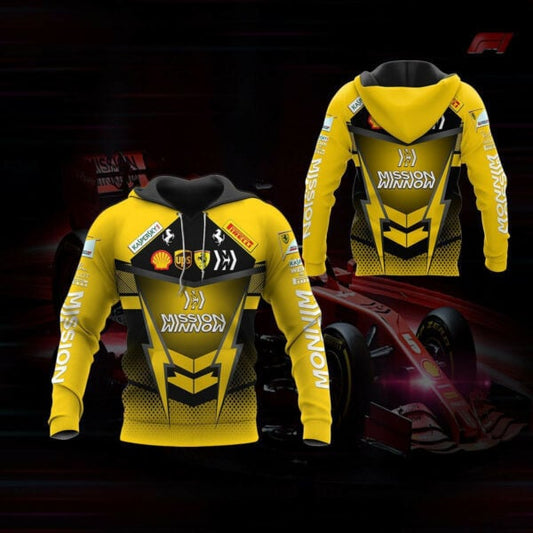 Scuderia Ferrari Shirt Fan Gift 94, Stylist Unisex 3d Hoodie Zip Hoodie 2515 Moonbestprint