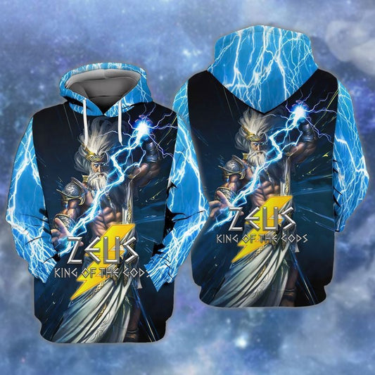 Zeus King Of The Gods For Men And Women 3d Hoodie Zip Hoodie Moonbestprint