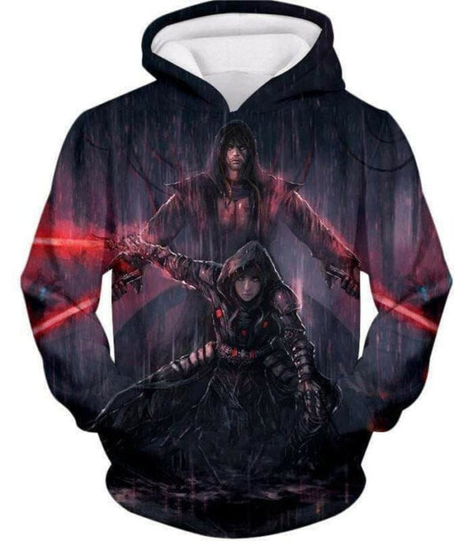 Star Wars Super Star Wars Sith Lords Action Wallpaper Graphic, Aop Hoodie 2715 Moonbestprint