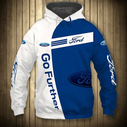 Ford Go Further Sport Car 7k381 Fan Gift Stylist Unisex Cartoon 3d Hoodie Zip Hoodie 584 Moonbestprint
