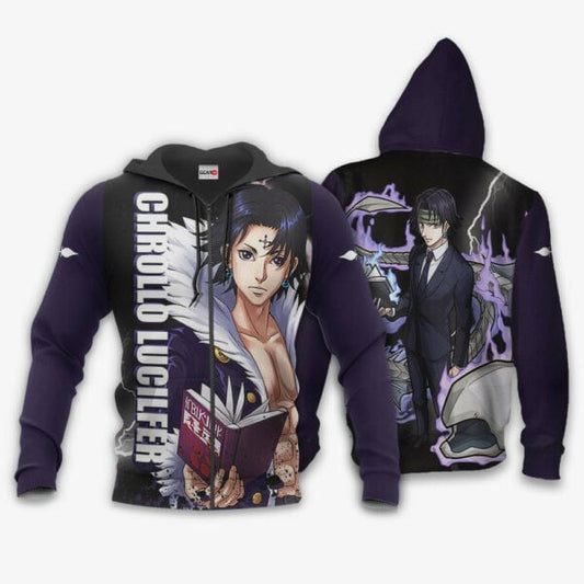 Chrollo Lucilfer Hunter X Hunter Anime 3k79 Fan Gift Stylist Unisex Cartoon 3d Hoodie Zip Hoodie 1659 Moonbestprint