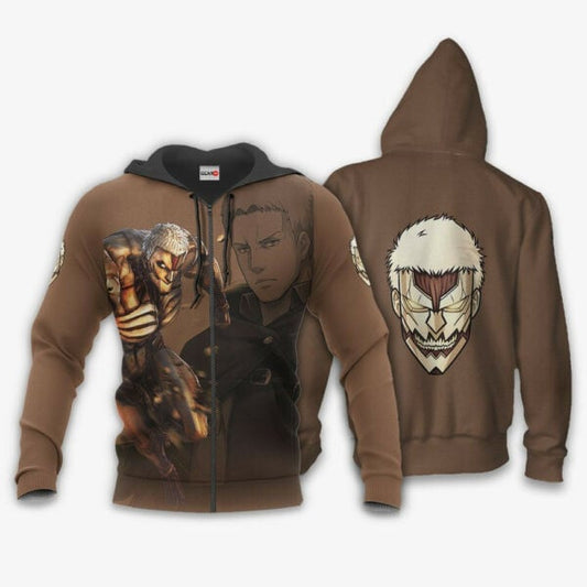 Aot Armored Titan Attack On Titan Anime 3k234 Fan Gift Stylist Unisex Cartoon 3d Hoodie Zip Hoodie 321 Moonbestprint
