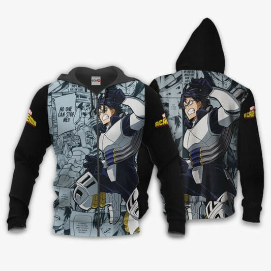 Tenya Iida Anime My Hero Academia Manga 1k965 Fan Gift Stylist Unisex Cartoon Graphic Outfits Aop 3d Hoodie Zip Hoodie 2789 Moonbestprint