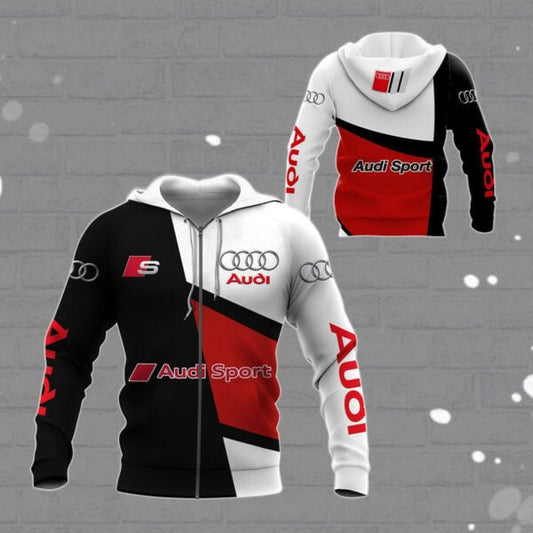 Audi Sport Luxury Car 8k331 Fan Gift 3d Zip Hoodie Hoodie Ii0 264 Moonbestprint