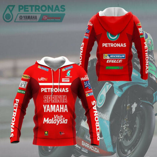 Yamaha Petronas Shirt Fan Gift 242, Stylist Unisex 3d Hoodie Zip Hoodie 1871 Moonbestprint