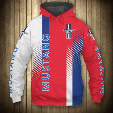 Ford Mustang Sport Car 7k385 Fan Gift Stylist Unisex Cartoon 3d Hoodie Zip Hoodie 1104 Moonbestprint