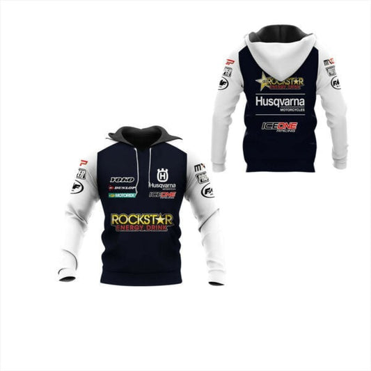 Husqvarna Racing Shirt Fan Gift 583, Stylist Unisex 3d Hoodie Zip Hoodie 465 Moonbestprint