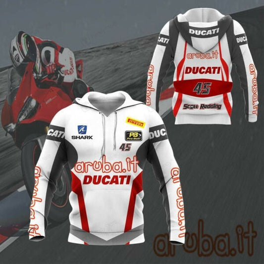 Ducati Racing Shirt Fan Gift 531, Stylist Unisex 3d Hoodie Zip Hoodie 1561 Moonbestprint