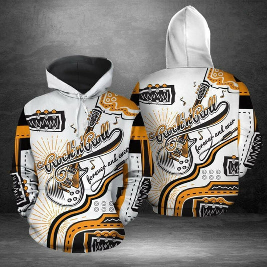 Rock And Roll Forever And Ever Hoodie Sweatshirt Moonbestprint