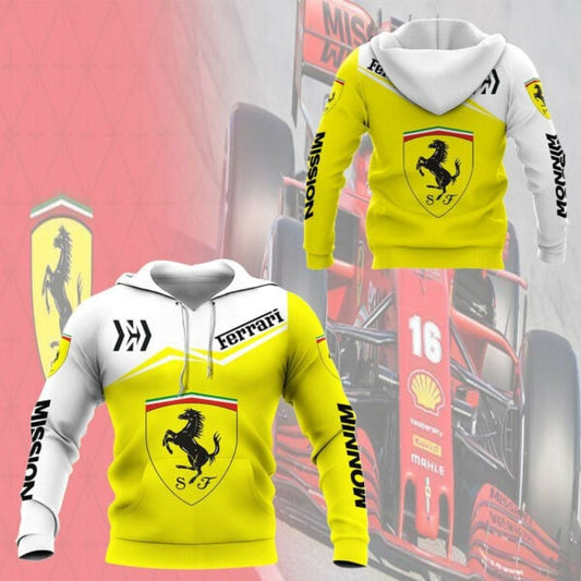 Scuderia Ferrari Luxyry Car 7k957 Fan Gift 3d Zip Hoodie Hoodie Ii0 2175 Moonbestprint