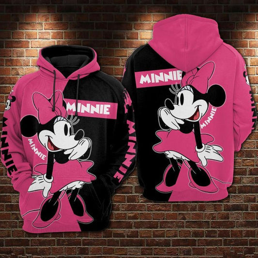 Minnie Pink 3d Hoodie Moonbestprint