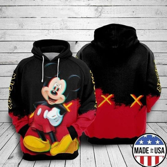 Disney Mickey Full Printing 3d Hoodie 2 Moonbestprint