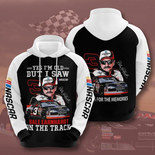 Dale Earnhardt On The Track 1961-1920 59th Anniversary 3d Hoodie Moonbestprint