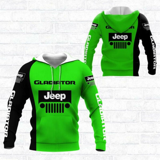 Jeep Gladiator Shirt Fan Gift 677, Stylist Unisex 3d Hoodie Zip Hoodie 489 Moonbestprint