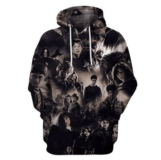 Pull Over Harry Potter B4735 3d Pullover Printed Over Unisex Hoodie Moonbestprint
