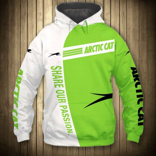 Arctic Cat Share Our Passion 6k986 Fan Gift Stylist Unisex Cartoon 3d Hoodie Zip Hoodie 867 Moonbestprint