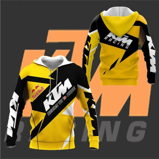 Ktm Racing Shirt Fan Gift 617, Stylist Unisex 3d Hoodie Zip Hoodie 366 Moonbestprint