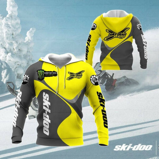 Ski-doo Racing Team 7k776 Fan Gift 3d Zip Hoodie Hoodie Ii0 2040 Moonbestprint