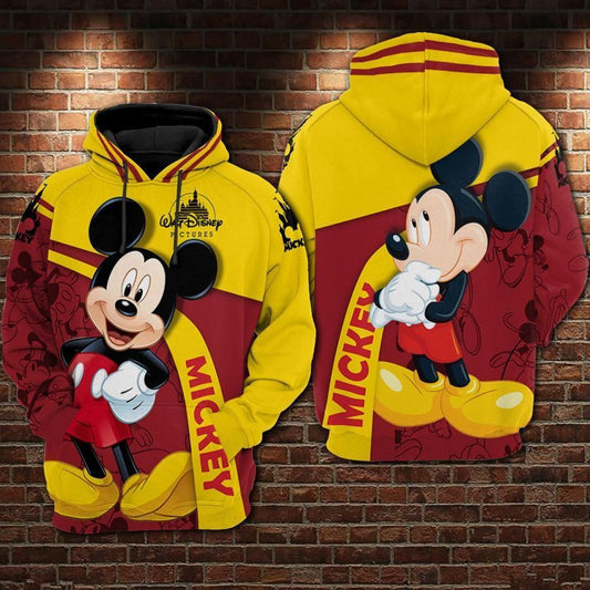 Mickey Mouse Movies Disney Picture Over Print 3d Hoodie Zip Hoodie 579 Moonbestprint