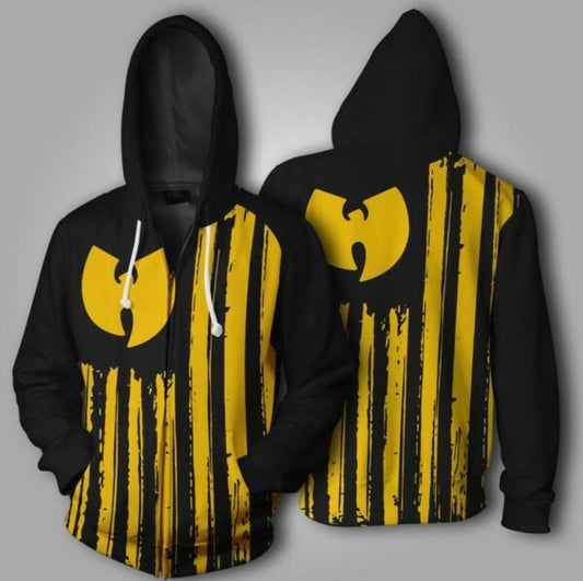 Wu Tang Clan Hip Hop,wu Tang Clan Killa Bees 2k728 Fan Gift Stylist Unisex Cartoon 3d Hoodie Zip Hoodie 2093 Moonbestprint
