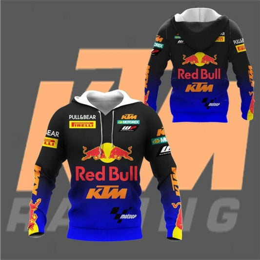 Ktm Racing Shirt Fan Gift 798, Stylist Unisex 3d Hoodie Zip Hoodie 657 Moonbestprint