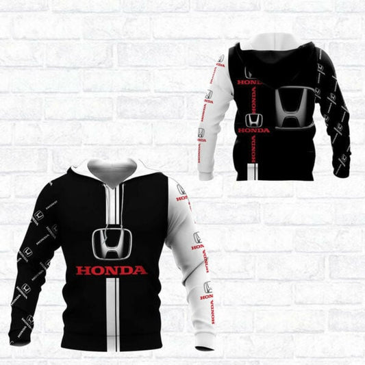 Honda Shirt Fan Gift 985, Stylist Unisex 3d Hoodie Zip Hoodie 401 Moonbestprint