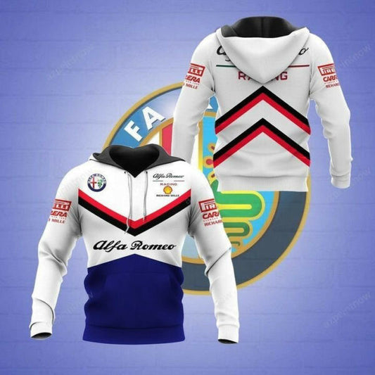 Alfa Romeo Racing Shirt Fan Gift 592, Stylist Unisex 3d Hoodie 1719 Moonbestprint