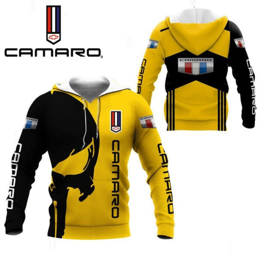 Chevrolet Camaro Shirt Fan Gift 408, Stylist Unisex 3d Hoodie Zip Hoodie 694 Moonbestprint