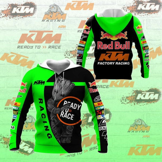 Ktm Ag Shirt Fan Gift 190, Stylist Unisex 3d Hoodie Zip Hoodie 1539 Moonbestprint